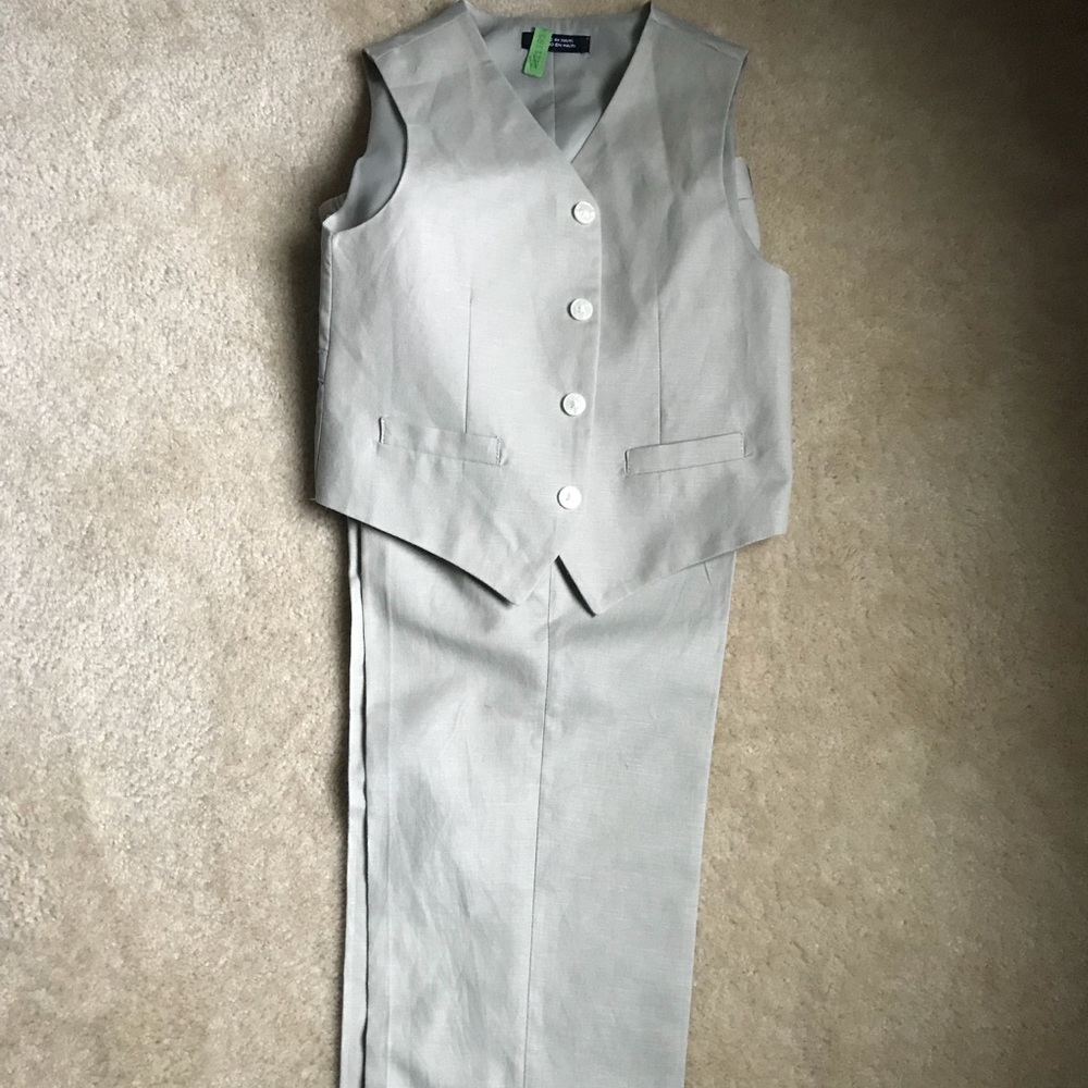 Boys Linen 2 piece Set